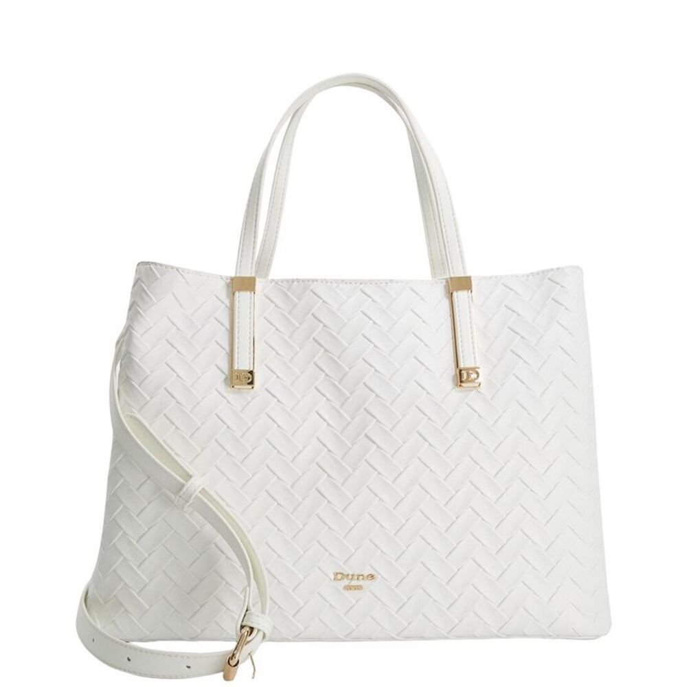 Dune London Dorrie Tote, White